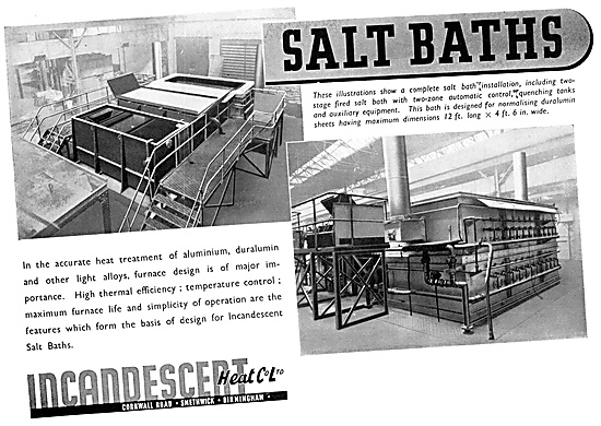 The Incandescent Heat - Salt Baths & Heat Treatment Furnaces     