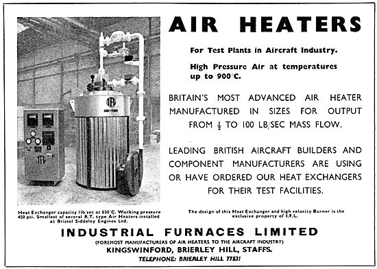 Industrial Furnaces.Air Heaters                                  