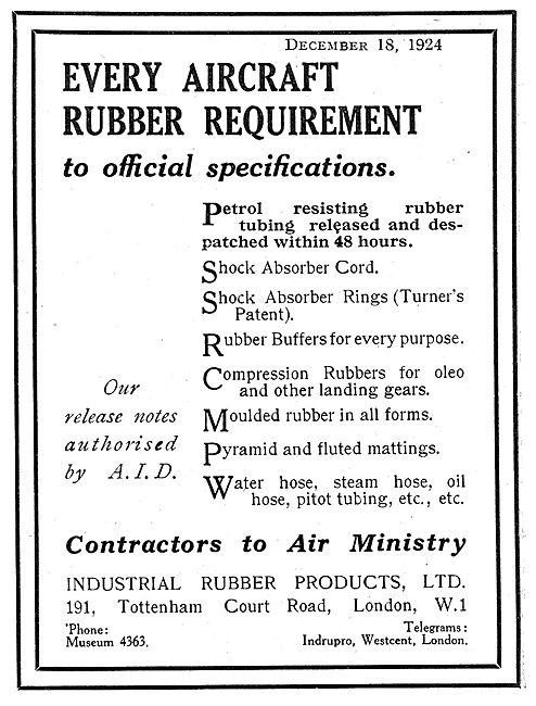 Industrial Rubber Products                                       