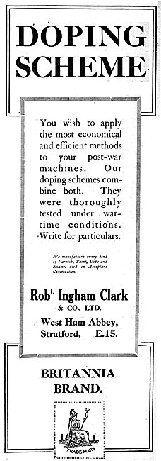 Ingham Clark Britannia Brand Aircraft Doping Schemes             