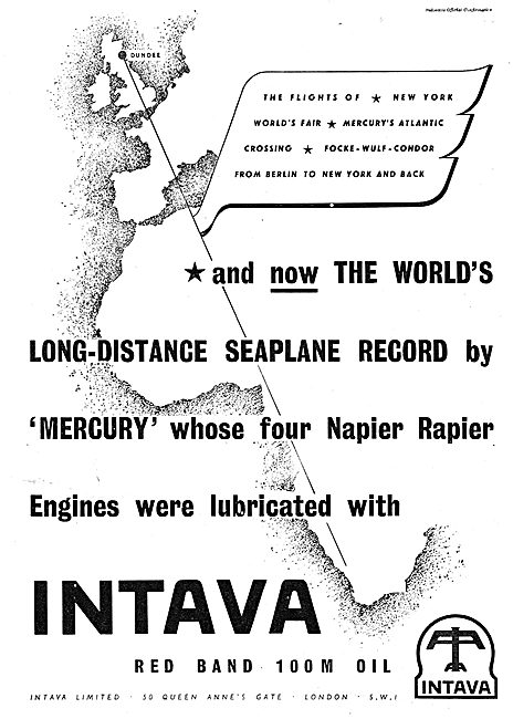 Intava Oils & Greases For Aircraft                               