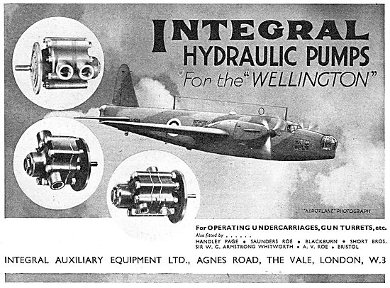 Integral Aircraft Hydraulic Pumps                                