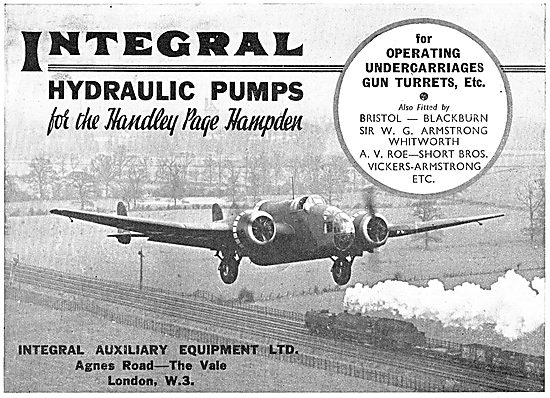 Integral Aircraft Hydraulic Pumps                                