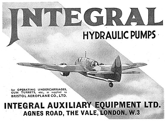 Integral Hydraulic Pumps For Undercarriages & Gun Turrets        