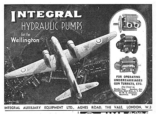 Integral Hydraulic Pumps For The Wellington                      