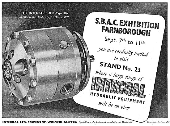 Integral Hydraulic Pumps & Motors 1949                           