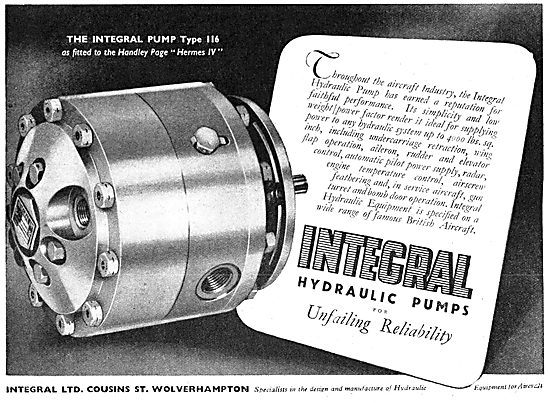 Integral Hydraulic Pumps & Motors - Type 116                     