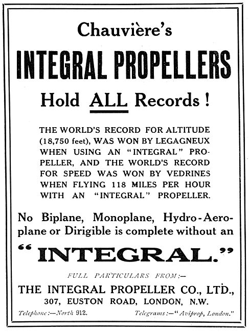 Integral Propellers - Chauviere                                  