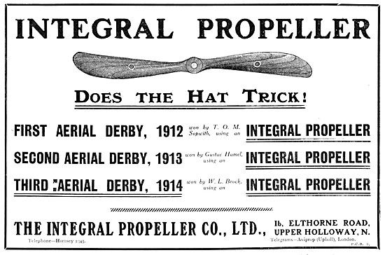 Integral Propellers                                              