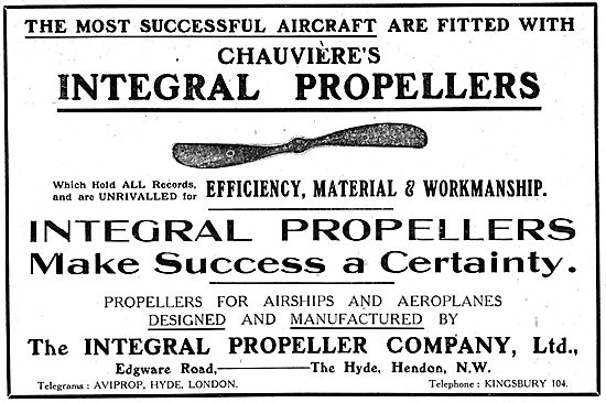 Integral Propellers                                              