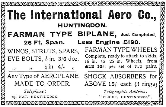 International Aero Co Huntingdon                                 