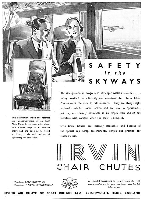 Irvin Parachutes: Air Chute                                      
