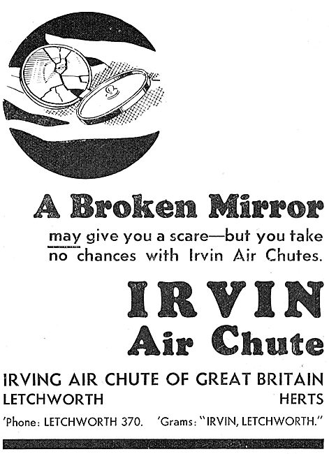 Irvin Air Chute: Superstitions Series: Broken Mirror             