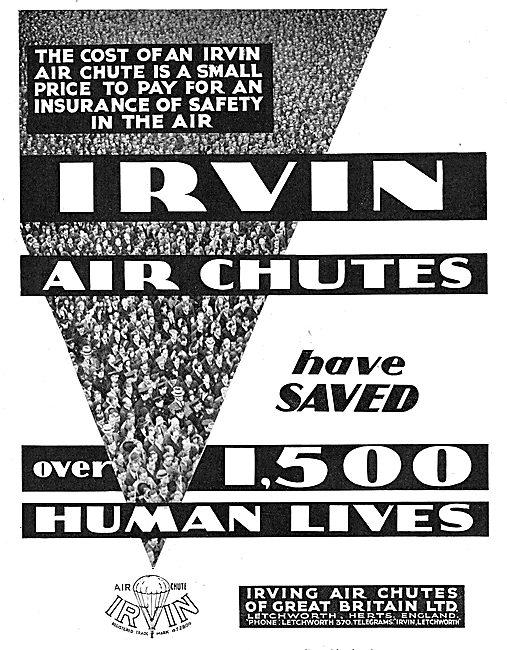 Irvin Air Chutes - Parachutes                                    