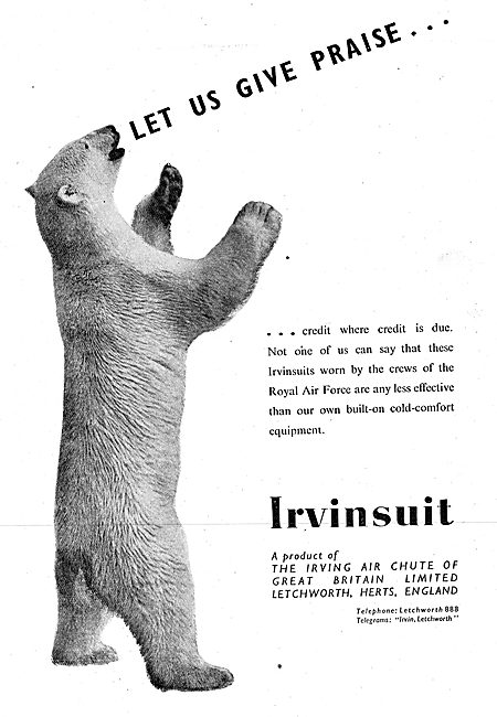 Irving Air Chute - Irvinsuit                                     