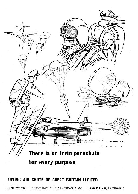 Irvin Parachute                                                  