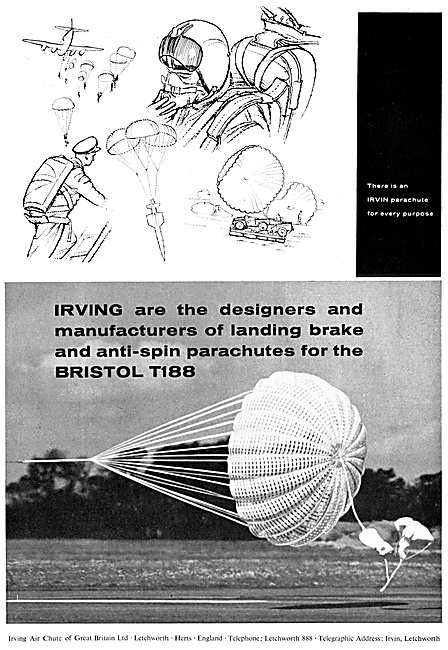 Irvin Parachutes 1961                                            