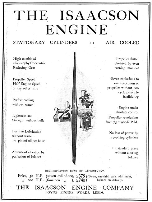 The Isaacson Engine Company Boyne Works Leeds                    