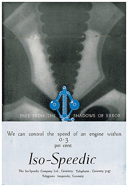  Iso-Speedic Speed Governing & Control Units                     