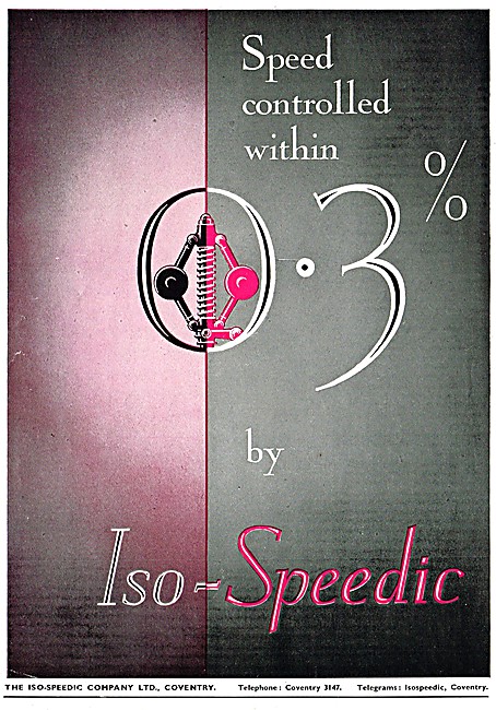  Iso-Speedic Speed Governing & Control Units                     