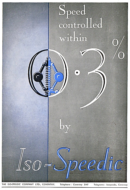  Iso-Speedic Speed Governing & Control Units                     
