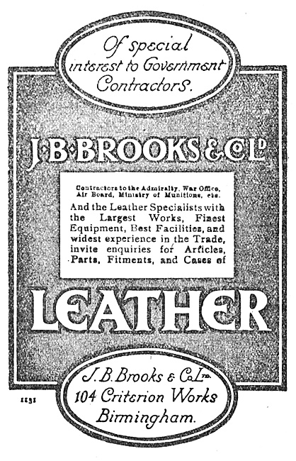 Brooks Aircraft Leather                                          