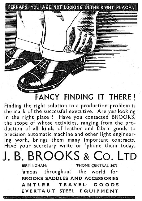 J.B.Brooks Leather & Fabric Work                                 