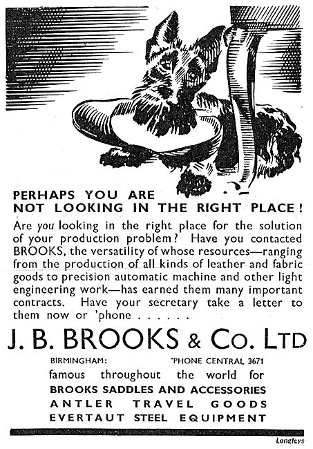 J.B.Brooks Leather & Fabric Work                                 