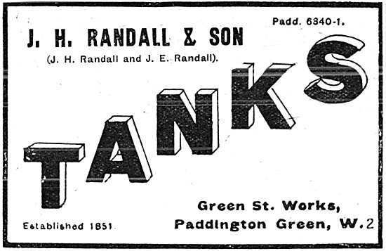 Randall Aircraft Fuel Tanks                                      