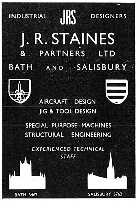 J.R. Staines - Aircraft Assembly Jigs & Structural Engineering   