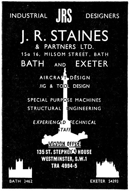 J.R. Staines - Aircraft Assembly Jigs & Structural Engineering   