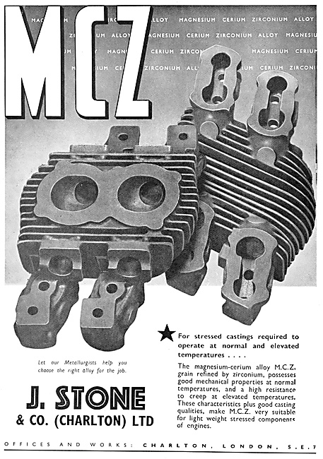 J,.Stone & Co - Light Alloy & Elektron Castings                  