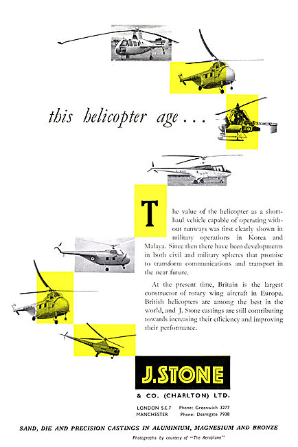 J.Stone & Co - Light Alloy & Elektron Castings                   