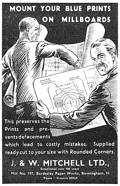 J.& W.Mitchell - Cardboard, Pasteboard & Millboards              