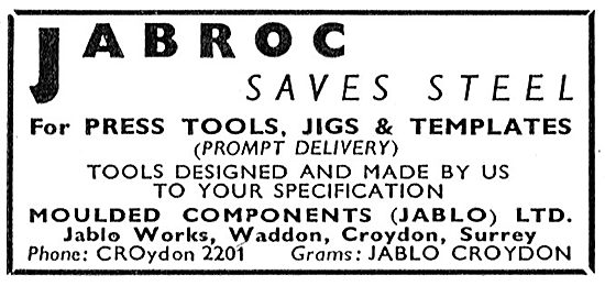 Jablo Jabroc :Press Tools, Jigs & Templates                      