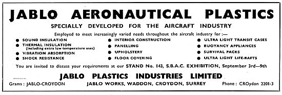 Jablo Aeronautical Plastics                                      