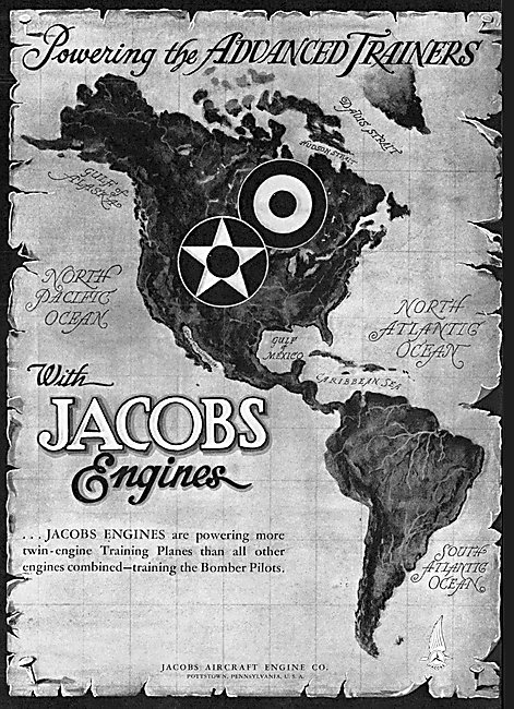 Jacobs Aircraft Engines 1942                                     