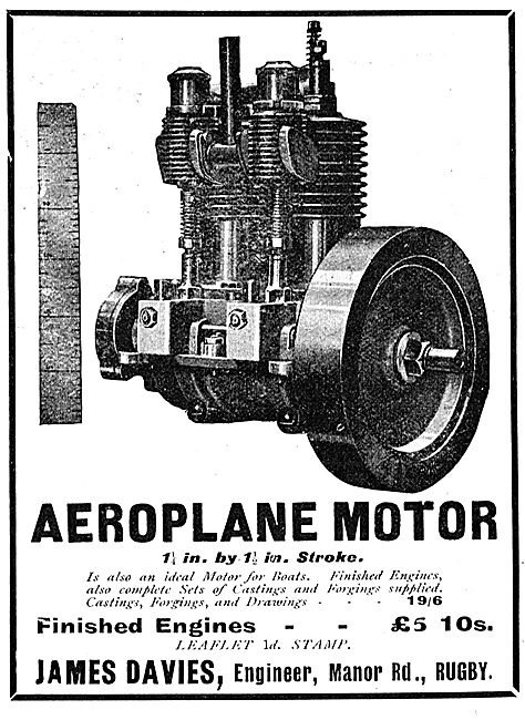 James Davies Aeroplane Motors                                    