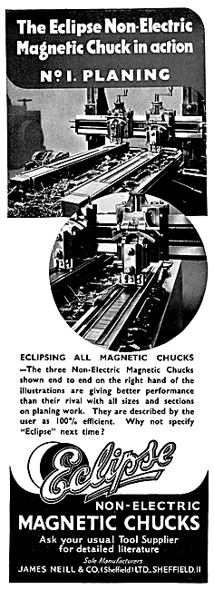 Eclipse Non-Electric Magnetic Chucks                             