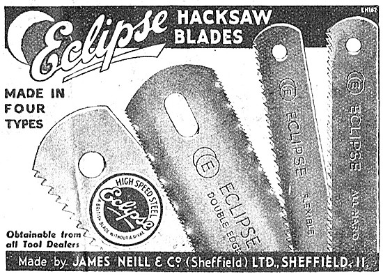 Eclipse Hack Saw Blades                                          