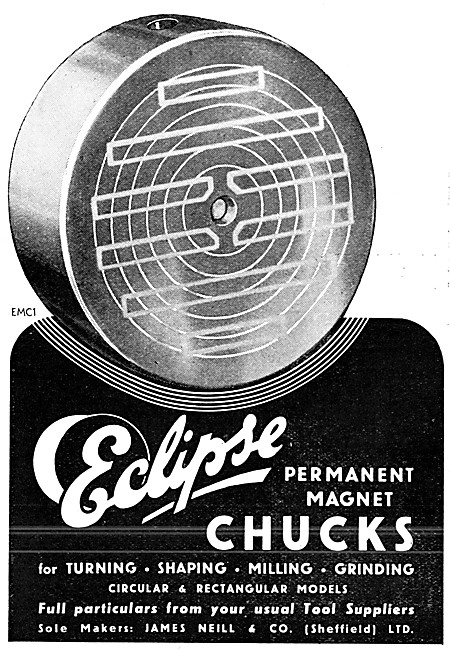 Eclipse Permanent Magnet Chucks                                  