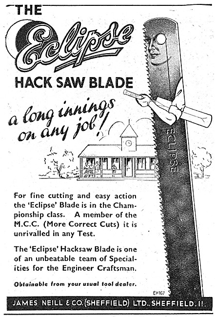 Eclipse Hack Saw Blades                                          
