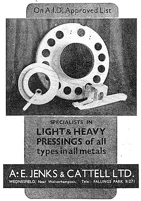 Jenks & Cattell - Pressings                                      