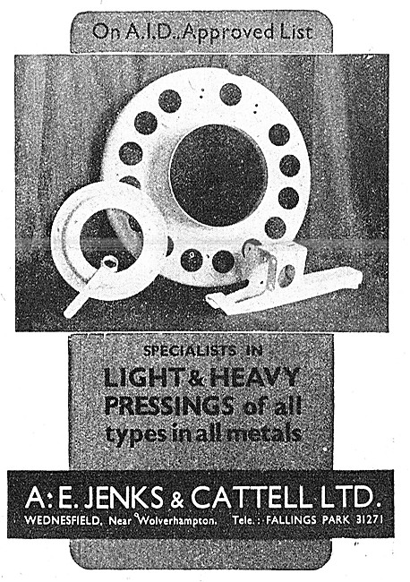 Jenks & Cattell Light & Heavy Pressings                          