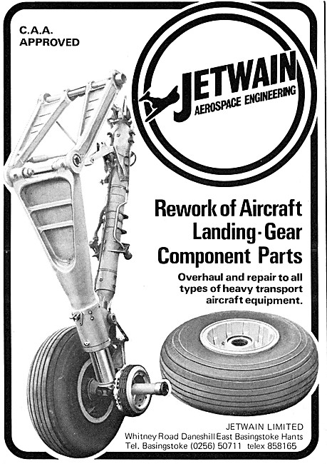 Jetwain Aerospace Engineering. Daneshill East, Basingstoke       