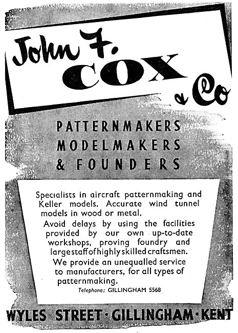 John Cox - Patternmakers, Modelmakers & Founders                 