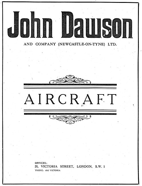 John Dawson & Company. Aeronautical Engineers                    