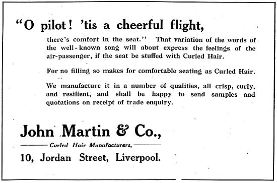 John Martin & Co. Curled Hair Manufacturers. Jordan St. Liverpool