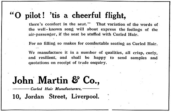 John Martin & Co. Curled Hair Manufacturers. Jordan St. Liverpool