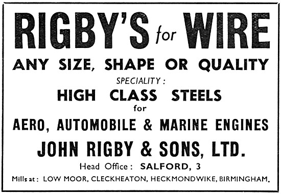 Rigbys  Wires, AGS & General Engineering                         